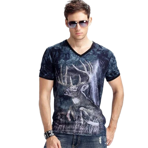 Mens Half Sleeve T-Shirt - 100% Cotton, Sizes XS to XL | Soft Texture, Stretchable Fabric, Trendy Designs, Breathable Material, Casual Wear, Vibrant Colors