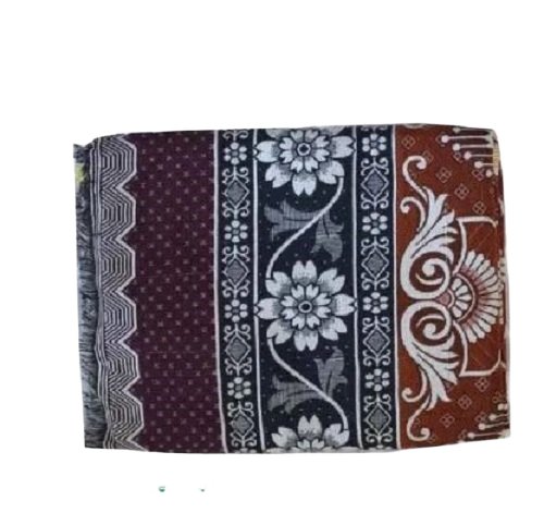 Single Bed Solapur Chaddar - Lightweight, Long Lasting Finish | Easy to Clean, Wrinkle Free, Shrink Resistant, Printed in Various Colors