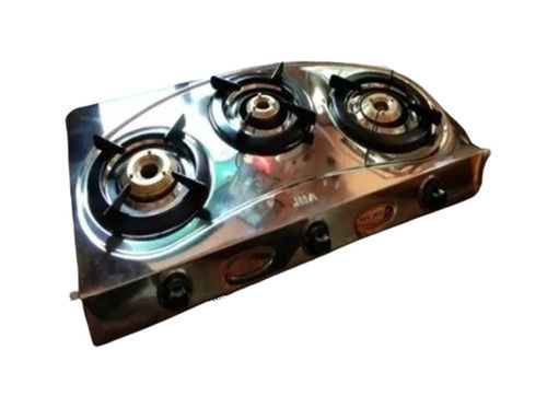 3 Burner Gas Stove - Gas Type: Lpg