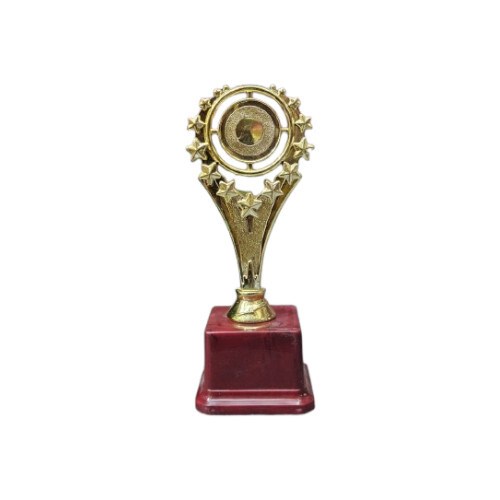 Golden Trophy For Corporate College Event And Competition - Color: Various Colors