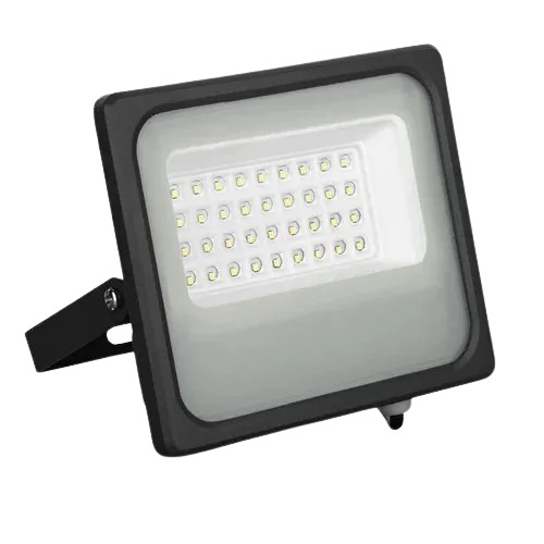 LED Flood Light - 50W Pure White, IP65/66 Waterproof | Black Aluminum, 120 Beam Angle, 2 Year Warranty