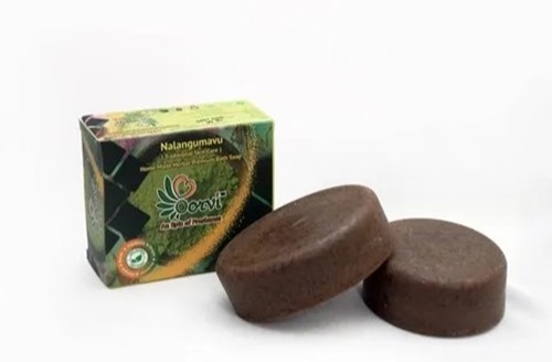 Nalangumavu Herbal Bath Soap - Color: Brown