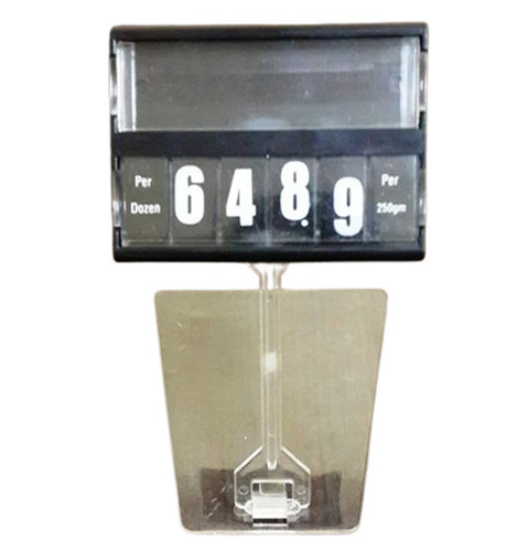 Price Tag With Numbers - Color: Multi Color