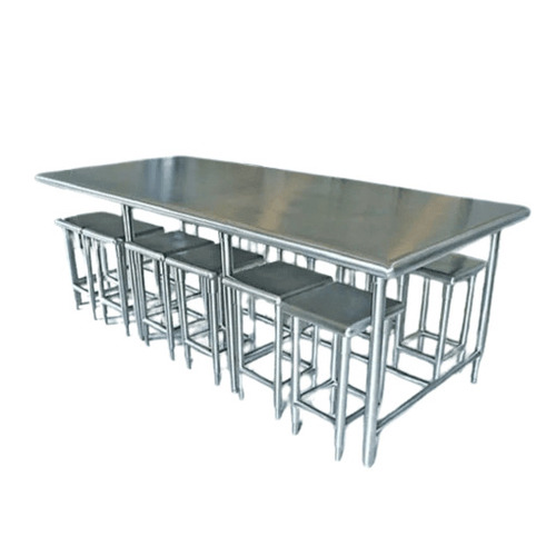 Steel Dinning Table - Artwork: Handmade