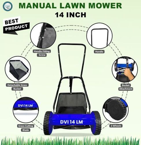 Electric Lawn Mower - Blade Length: 14 Inch (In)