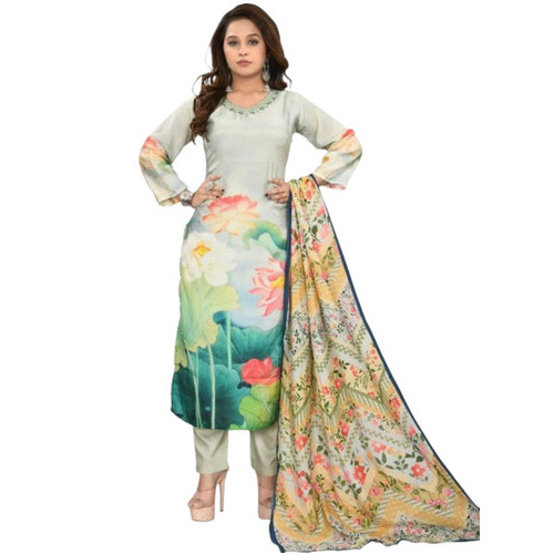Flower Printed Kurti - 100% Cotton Sizes S-L-XL | Light Weight Breathable Modern Multicolor Design for Casual Wear