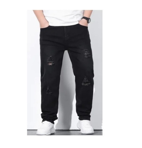 Men's Jeans - Durable Denim Fabric, Relaxed Fit for All Body Types | Versatile Casual Wear in Multiple Washes and Colors