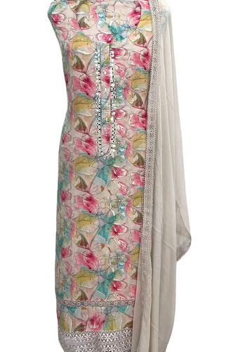 Pure Muslin Suits - Color: Multicolor