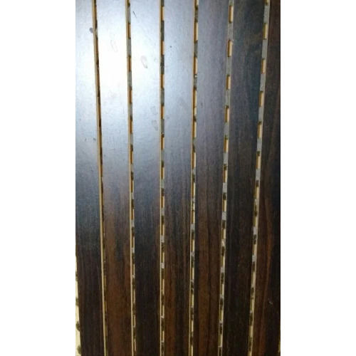 Dark Brown Teak Wood Slat - Application: Noise Barriers