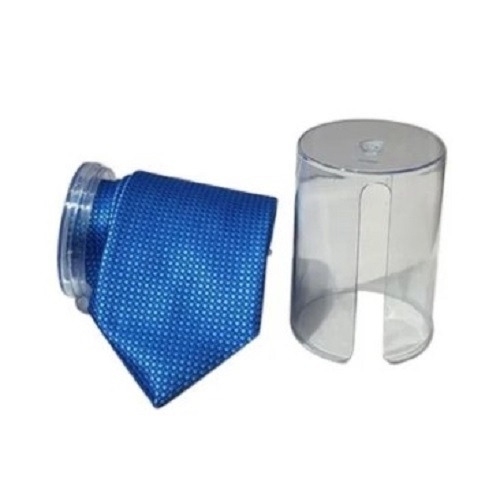 Mens Blue Tie - Soft Touch Fabric Standard Size | Eye-Catching Look Unique Design Skin-Friendly Wear Resistant Available in Various Colors