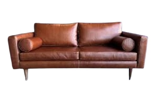 Leather Two Seater Sofa - Application: Na