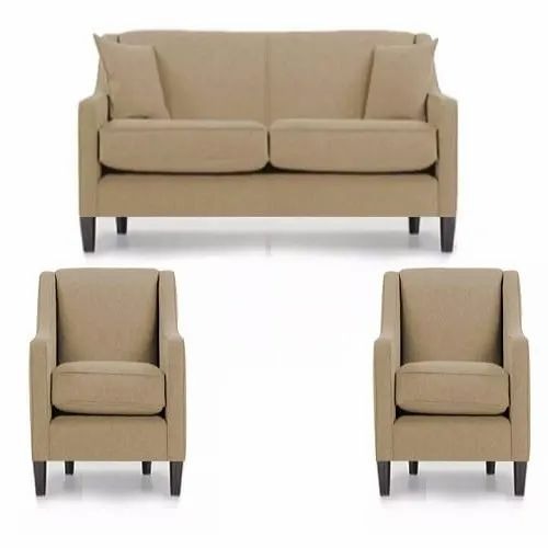 Modern 5 Seater Wooden Sofa Set - Application: Na
