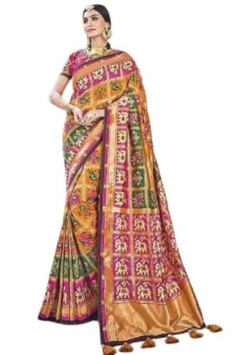 Woven Banarasi Saree - Color: Multiple