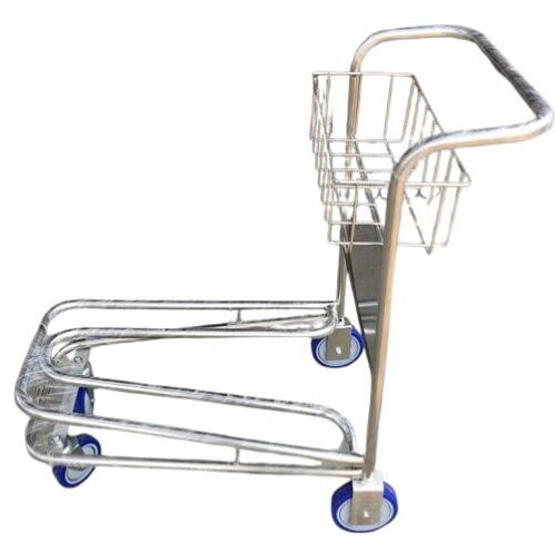 Airport Luggage Trolley  - Material: Stainless Steel