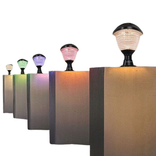 Gate Lights - Plastic, 05 Watt, Black | Electric Light Source, Fine Finish, Durable, 1 Year Warranty, Suitable for Outdoor Use