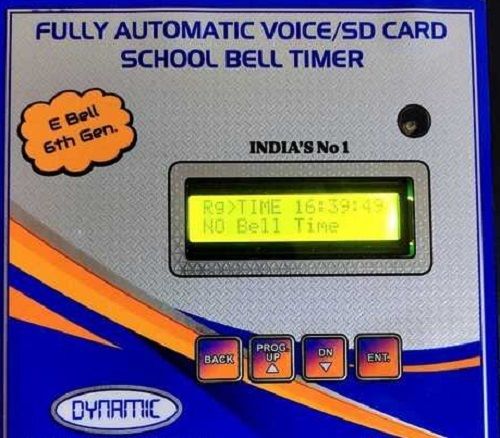 Automatic School Bell Timer - Material: Metal