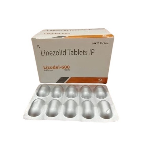 Linezolid Tablet - 10x10 Alu-Alu Packaging | White Anti-Infective Tablets Grade A 36 Months Expiration Cool & Dry Storage