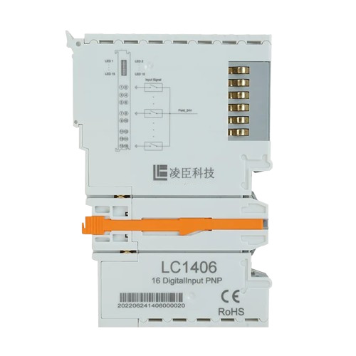 Io Module - 16 Channel PNP Type Remote IO Module LC1406 | White, Plastic, 100x20x67 mm, 24V DC, 1 Year Warranty