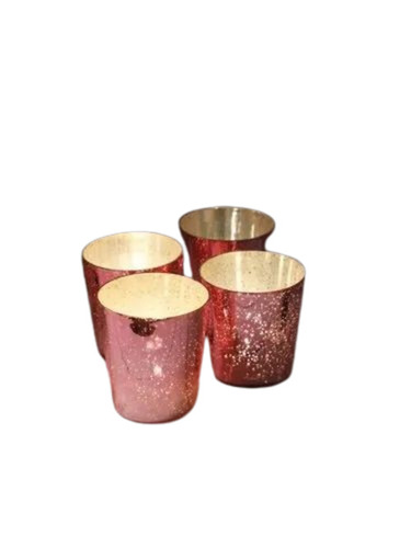 Handmade Multicolored Metal T Light Holder - Decorative Home Accent , Features Handmade Craftsmanship, Indian Design, Ideal for Festive Occasions