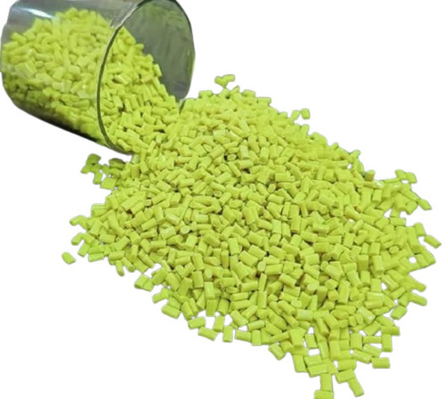 Yellow ABS Granules - Lemon Yellow Industrial Grade | Eco-Friendly, Recycled ABS Plastic for Plastic Industry Applications