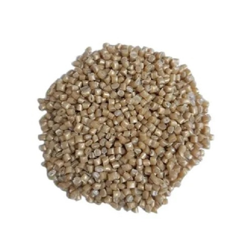 Golden HDPE Reprocessed Plastic Granules - HDPE Material, Industrial Grade, Silver Color | Eco-Friendly, Recycled, Ideal for Plastic Industry