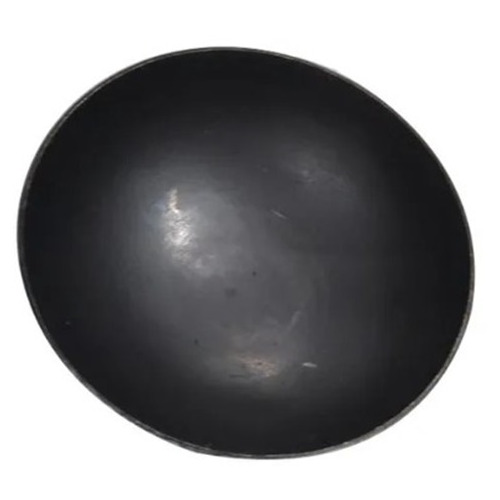 Round Iron Kadai - 10 Inch Diameter, Matte Black Finish | Heavy Duty Iron Material, Ideal for Cooking and Frying