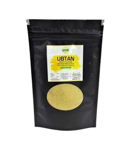 Body Scrub - 100% Pure Organic Herbal Powder All Skin Types Standard Size Smooth Texture Moisture Resistant Room Temperature Storage