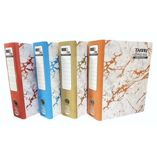 Printed Box File Holder - Cardboard, Various Sizes Available | Lightweight, Tear-Resistant, Easy to Clean