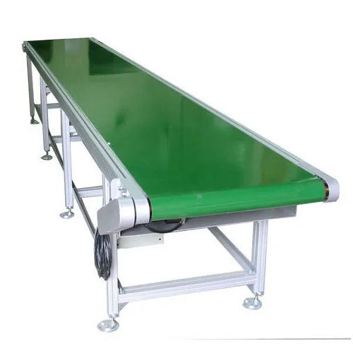 PVC Conveyor Belt - Light Duty, Green PVC Material | Ideal for Automotive, Glass Manufacturing, Pharmaceuticals, and Packaging Industries