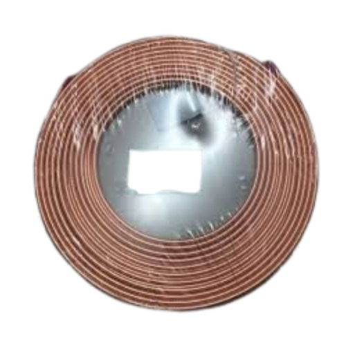 Air Conditioning Copper Pipe - New Pancake Coil, Polished Copper Alloy , Seamless Cold Drawn Pipe with Metal Cap End Protector