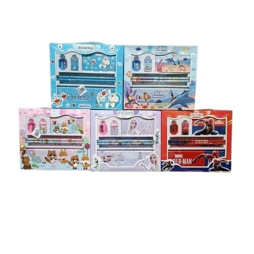 Stationery Coloring Set - Material: Plastic