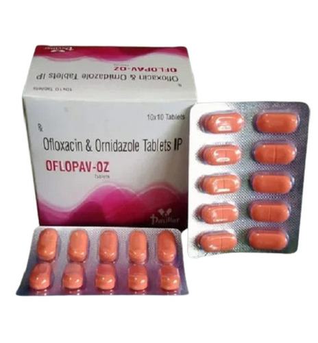 Ofloxacin Ornidazole Tablets - Prescription Medicine for Hospital and Clinic Use Grade: Medicine Dosage Form: Tablets