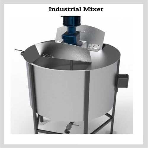 Industrial Mixers - Color: Silver