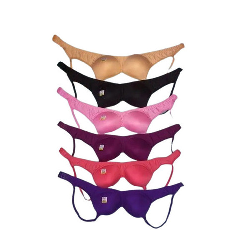 Plain Padded Bra - Color: Available In Many Different Colors