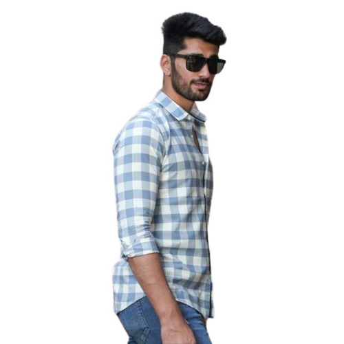 Cotton Check Shirt - Age Group: Adult