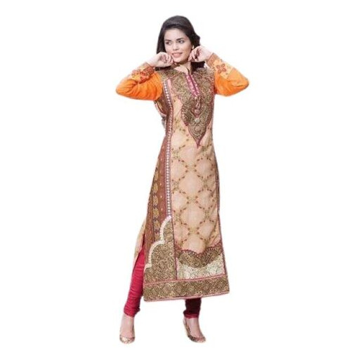 Premium Designer Pakistani Suits - Impeccable Finish Captivating Design High Tear Strength Trendy Look Fine Texture Breathable Full Sleeves for All Seasons
