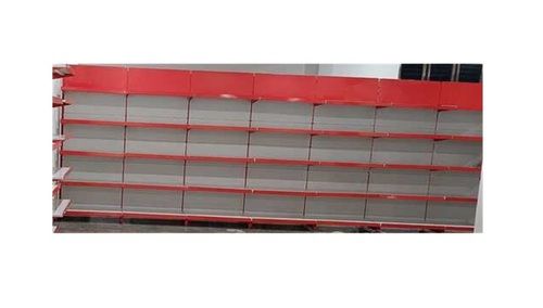 Grocery Display Rack - Color: Red & White