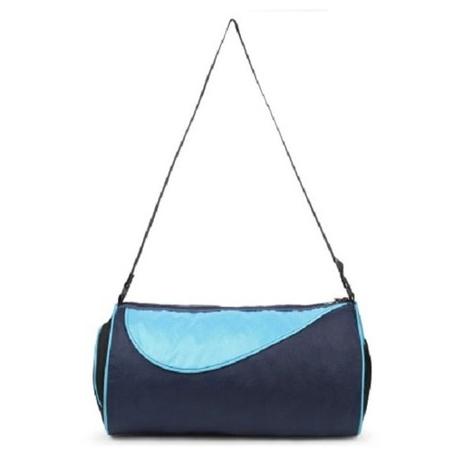 Dual Color Nylon Gym Duffle Bag - Nylon Material, Various Sizes Available, Attractive Colors | Lightweight, Spacious, Easy to Carry