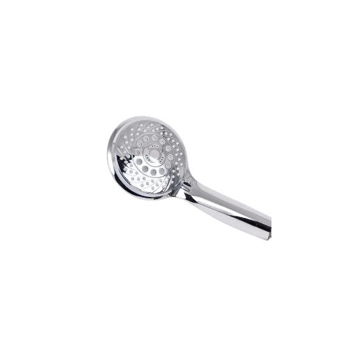 Abs Hand Shower With 1.5 Mtr Ss Tube And Wall Hook Shower Head - Color: Silver