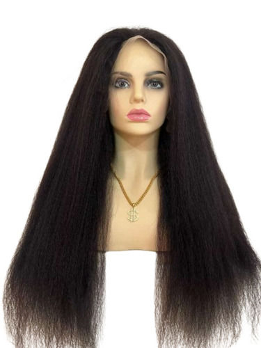 Black Gluless Hair Wigs 