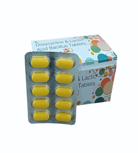 Doxycycline Lactic Acid Bacillus Tablet - Storage Instructions: Cool And Dry Place