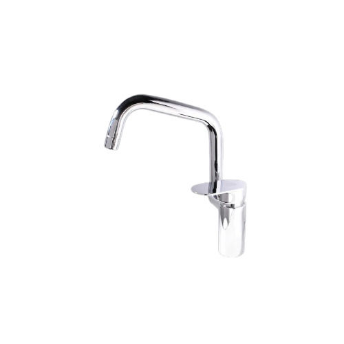 Ivano Brass Kitchen Sink Mixer Single Lever Table/Deck Mount Tap For Sink/Basin Faucet Set - Color: Silver