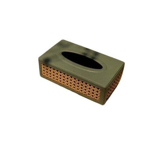 Leather Tissue Paper Boxes - 25 x 14 x 9 cm , Elegant Leather Finish, Stain-Resistant Surface, Easy Refilling Access, Classic Design Options, Various Colors