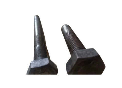 Machine Bolts - Mild Steel, 3 Inches Height, Gray Color, Corrosion & Rust Resistance, Hot Rolled, Galvanized Finish, High Industrial Grade | For Furniture and Machine Use