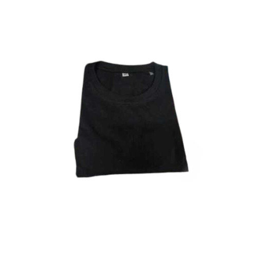 Plain T Shirt - Color: Black