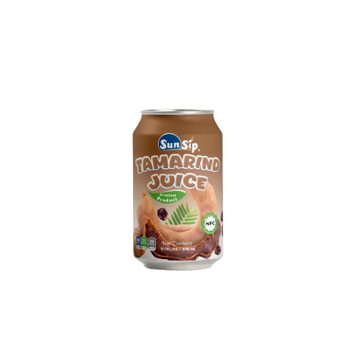 Tamarind Juice - 330 ML Aluminium Can | Sugar-Free, No Preservatives, Optimum Taste, Crafted from Fresh Vietnamese Fruits