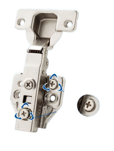 3D Adjustable Hinges  - Finish: Zinc Plated