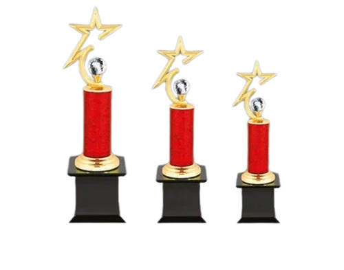 Acrylic Trophy - Horse Shaped Polished Finish Available in Many Colors | Crystal Material Black Ribbon Attachment for College Office School