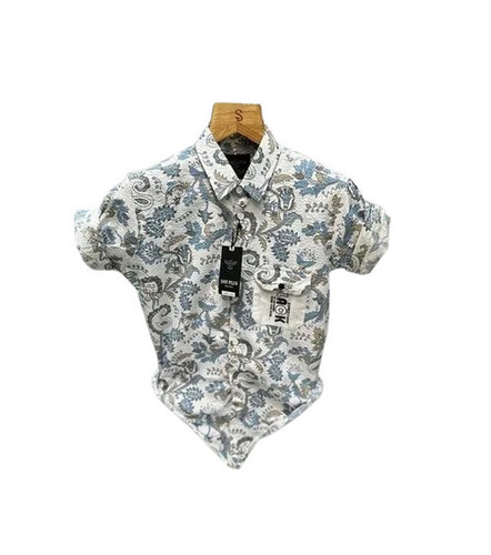 Men's Casual Printed Shirt - Cotton, Available in S to XXL Sizes, Multi-Color | Anti-Wrinkle, Breathable, Quick Dry, Machine Washable, Full Sleeves