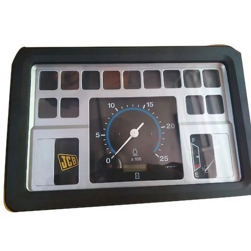 Excavator Cluster Meter - Color: Black